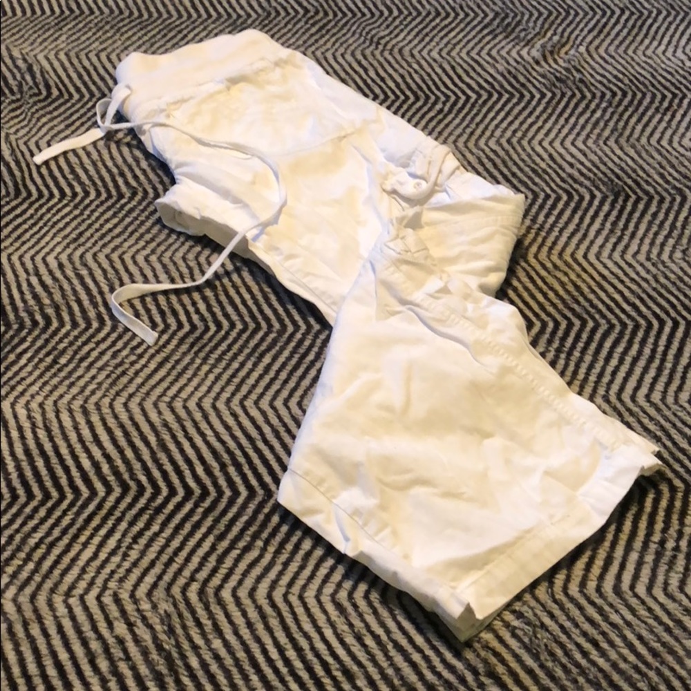 Be bop white cargo pants